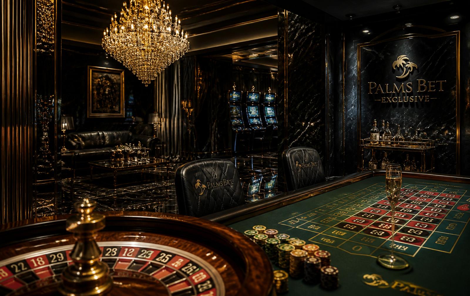 Luxury casino interior